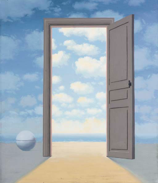 René Magritte, L'embellie, 1962.